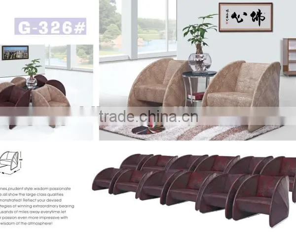 High Quality Hot Selling Home Used Leather Sofa G-319 photo-5