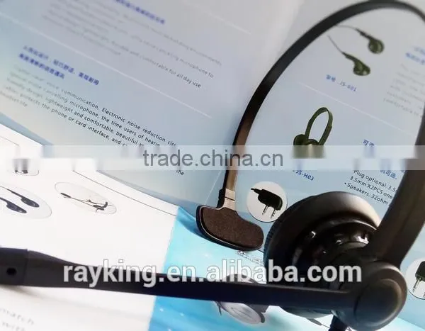 Call Center Headset With Microphone - Noise Canceling, Handsfree Calling, Multi Point Connection