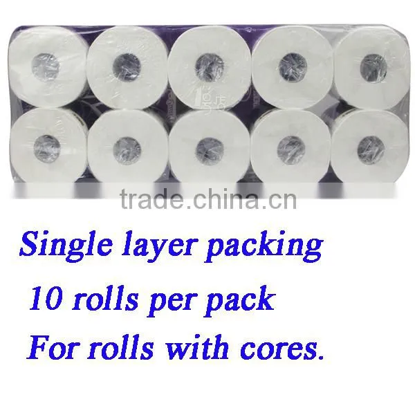 Only One in China 2 Layers Packing High Speed Automatic 4 to 24 Roll per Pack Toilet Paper Multi Roll Packing Machine photo-2