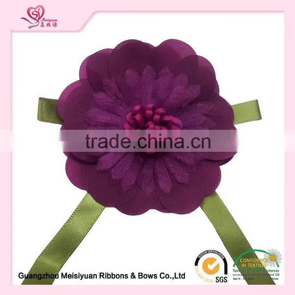 Wholesale Cheap Customized Handmde Fabric Flowers for Clothing photo-5