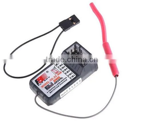 FlySky 2.4G 4CH CT4B T4B Radio Control Transmitter With R6B Receiver for RC Helicopter photo-6