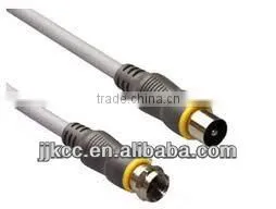 RG59 Connect Cable PAL M-F W/Ferrite Dual Color(PG) Antenna Cable