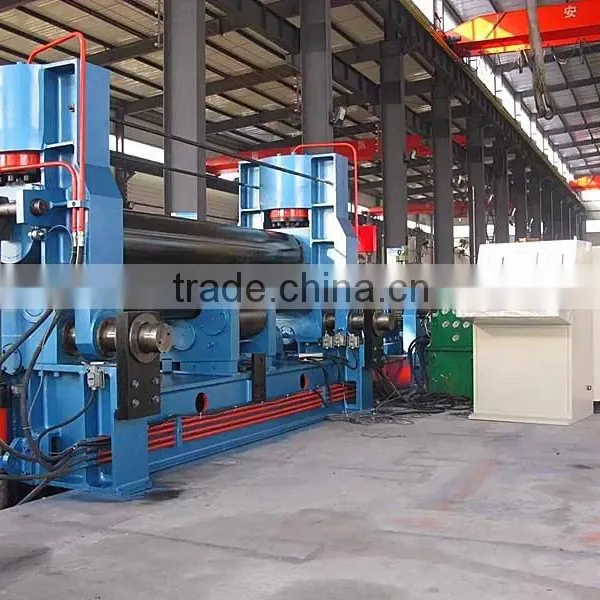 Hydraulic Metal Plate Rolling Machine,plate Bending Rolls photo-3