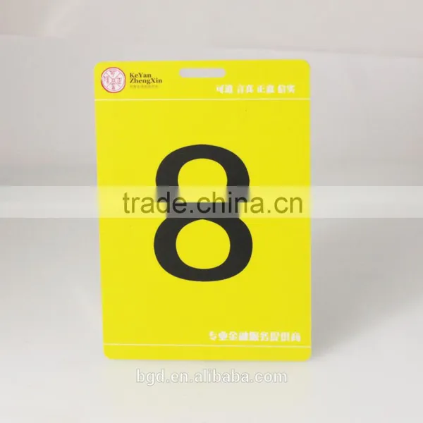 Customized PVC Clear Plastic Business Card photo-4