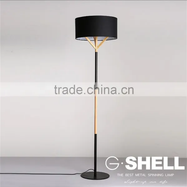 High Quality Living Room Fabric Lamp Shade Floor Lamp photo-2