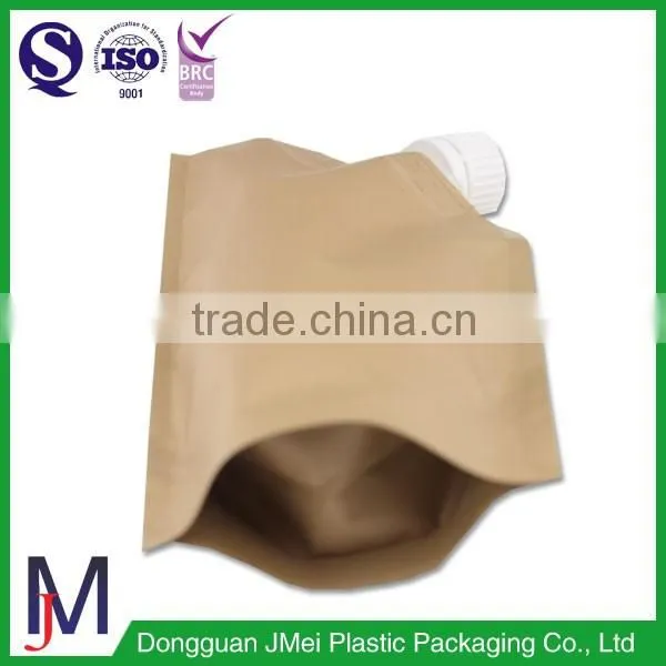 Food Packaging Plsatic Bag, Spouted Special Shape Stand up Pouch, Plastic Packaging Bag photo-4