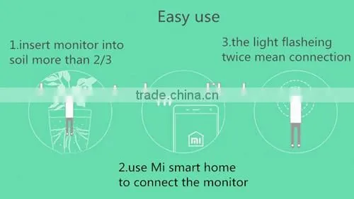 Original Xiaomi Flower Monitor Digital Plants Grass Flora Monitor Soil Water Light Smart Tester Sensor for Aquarium Garden Plant photo-5
