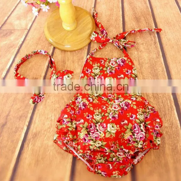 Summer Newborn Baby Roompers photo-5