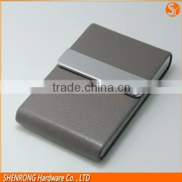 New Product Aluminium Card Holder Leather, Gift Card Holder, Atm Card Holder photo-3