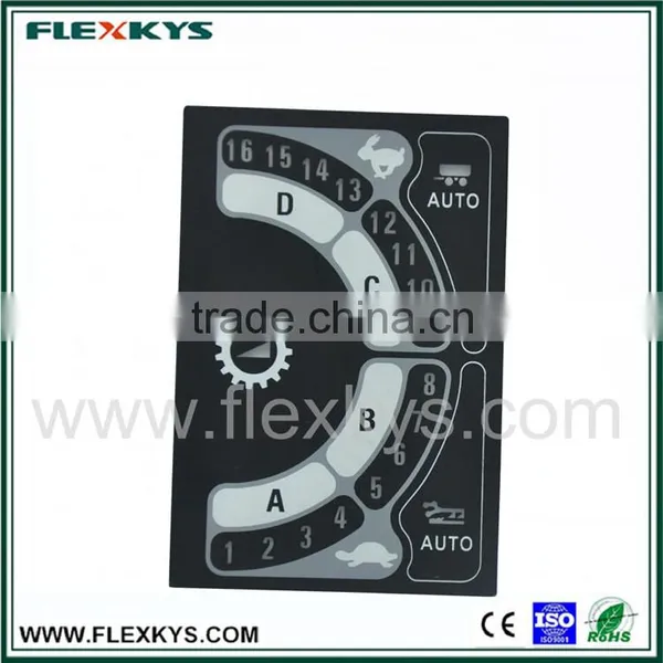 UV Resistance PET Control Panel Membrane Overlays photo-3