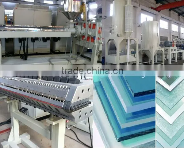 Polycarbonate Sheet Machine With Polycarbonate Sheet Die