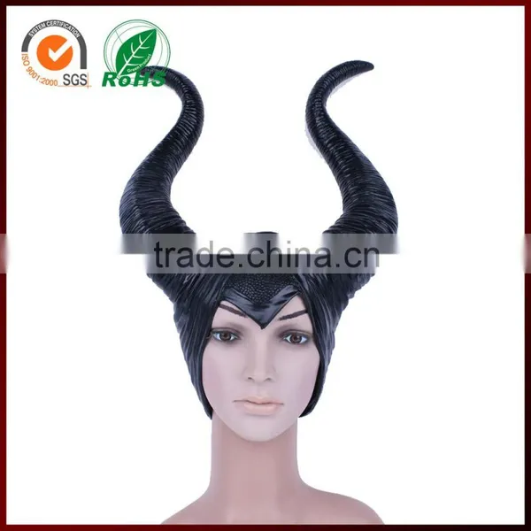 Veil Sexy Prom Party Halloween Masquerade Dance Mask With Horn photo-3