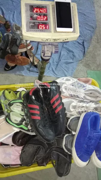 A Second Hand Shoes, Cream Used Sport Shoes photo-4