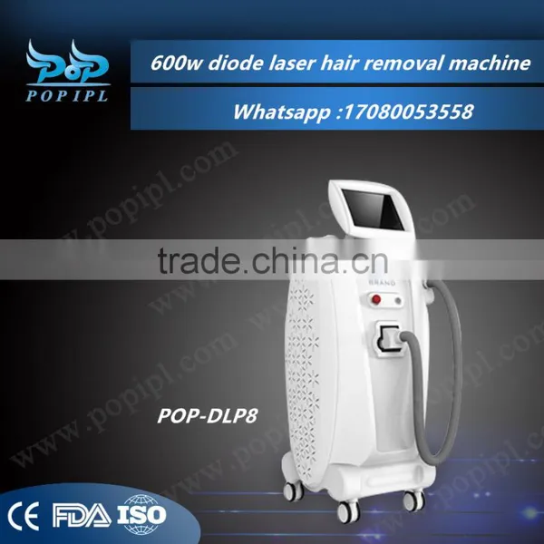 2016 New 600w Diode Laser 808nm Hair Removal Machine Big Spot Size From China Factory Approval ce Poplaser Diode Laser 808nm photo-5