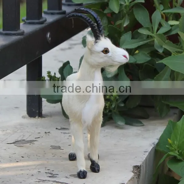 Small Size Plush Plastic Goat Toy photo-5