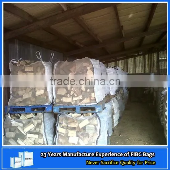 Mesh Bag for Firewood Log Packing