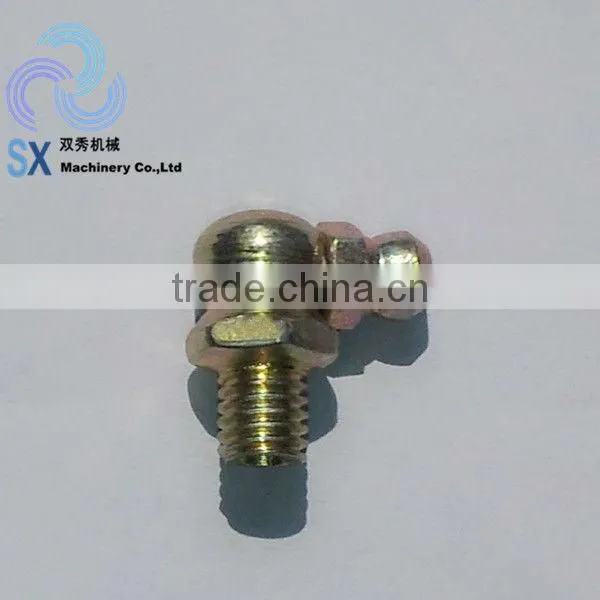 Galvanized Grease Nipple Types M6x1 90degree
