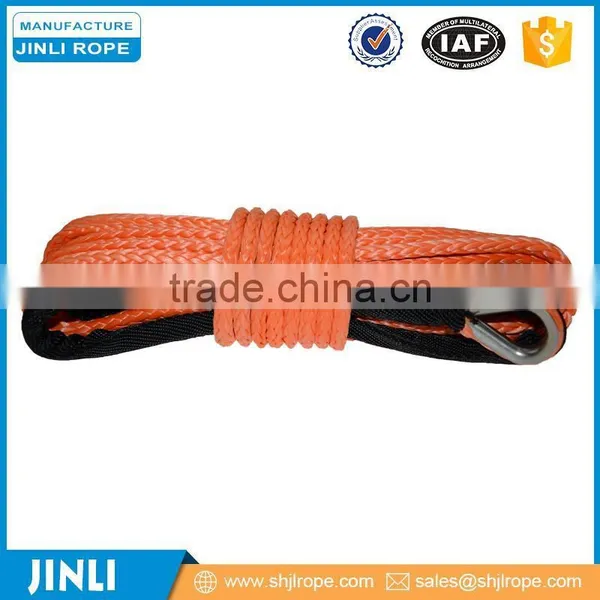 Jinli Orange 1/4'' x 50' Winch Rope