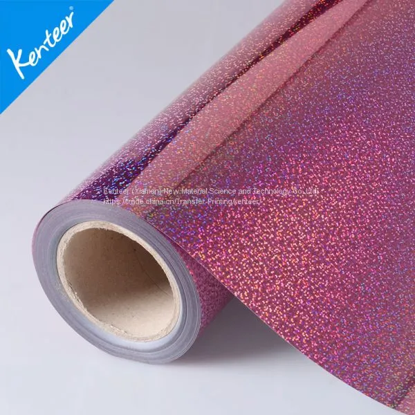 Hologram Heat Transfer Vinyl 13colours 50cm*25m for Decoration photo-2