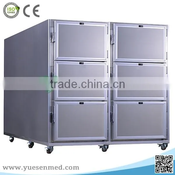 YSSTG0106 Sixes Corpses Stainless Steel Mortuary Body Freezer Refrigerator photo-2