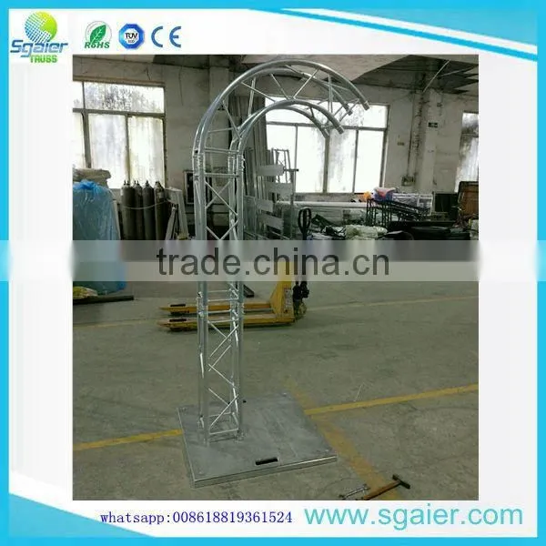 220x220mm Spigot Truss Small Curved TV Stand photo-3