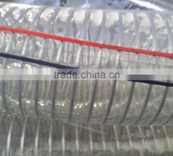 CHINA WHOLESALE PLASTIC TUBES PVC FLEXIBLE STEEL WIRE HOSE photo-4
