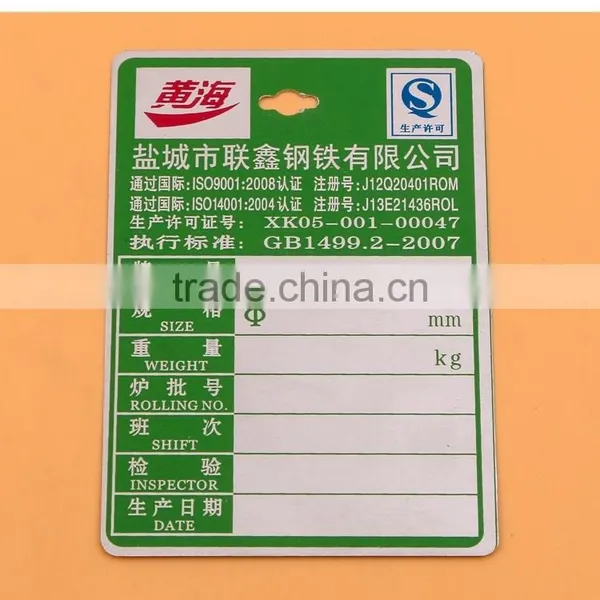 Customiized Aluminium Glossy Metal Name Tags photo-5