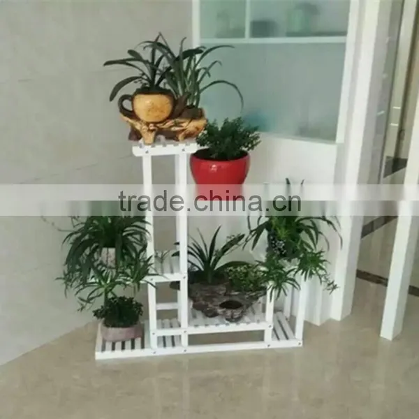 Wholesales Unique Indoor Wooden Plant Flower Stand photo-5