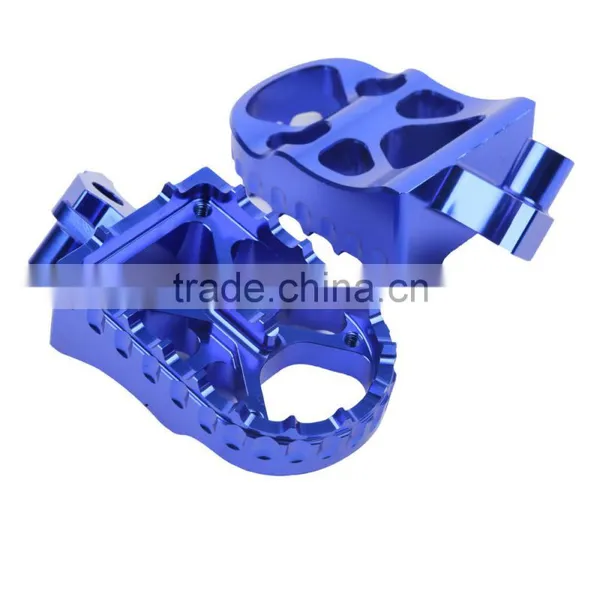 CNC Footpeg Footrests For Honda CR125 CR250 1995-1999 CR500 1995-2005 photo-2