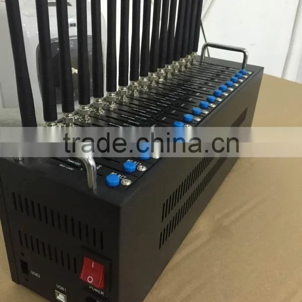 3G SMS Modem Pool 16 Channel Bulk Sms Sending Imei Change 16 Ports Sms Sender AT Command photo-2