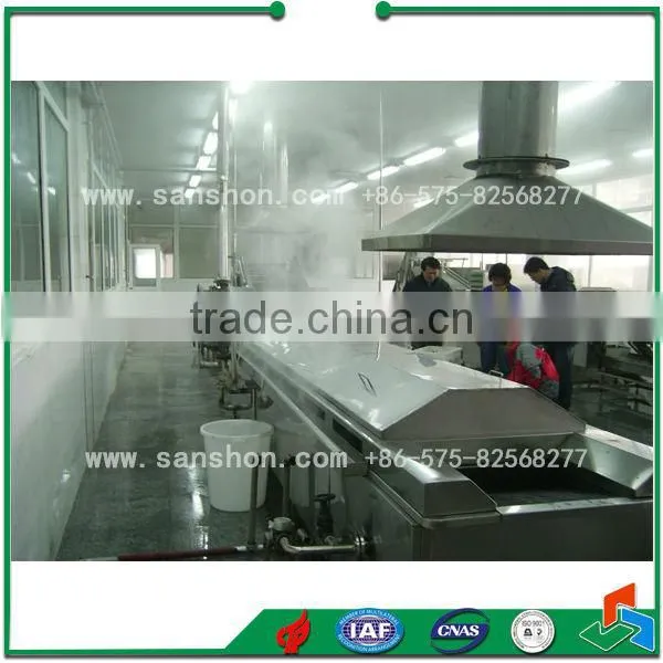 China Vegetable Washing and Blanching Machine photo-4