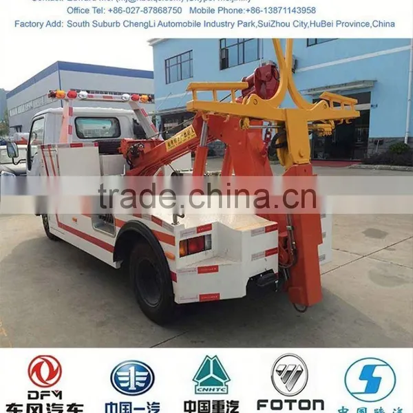 Mini Road Wrecker Truck 3 Ton, Rotator Wrecker Truck photo-5