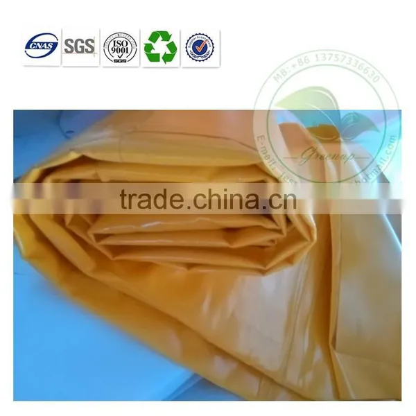 Yellow Pvc Tarpaulin Cover for Sale/China Factory photo-2