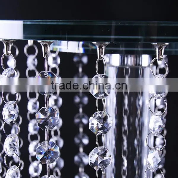 Shining Crystal Tall Wedding Decoration Flower Stand photo-2