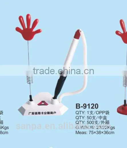 Metal Pen With Stand Table Ballpoint Pen for Promotional photo-6