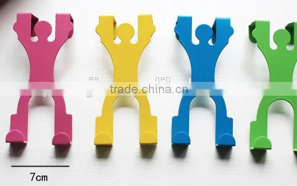 Multi-Function Human Shaped Iron Door Hook photo-4