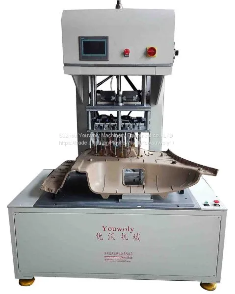 Double-head pneumatic foot-operated high frequency Induction machine