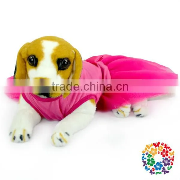 Wholesale Popular Dog Clothes, Rainbow Pet Dog Top Dress Clothing photo-3