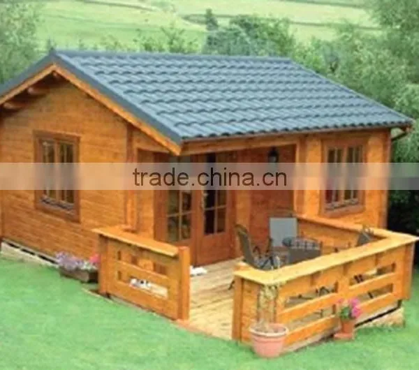 Wooden Log Material and House Shop Use Prefabricated Wooden House photo-3