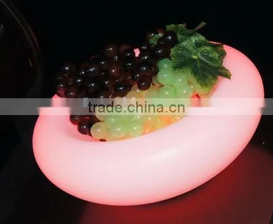 Multi Color Change LED Fruit Dish/Plate With 5050 RGB LED photo-2