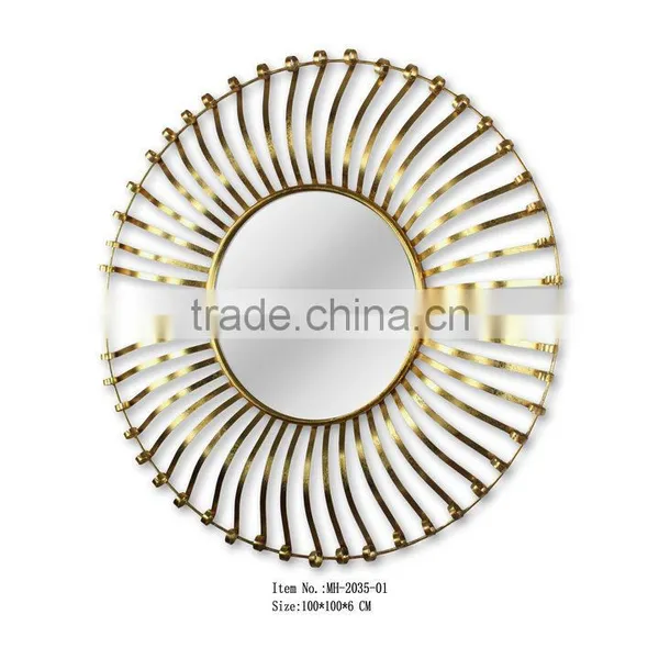 Interior Decorative Metal Mirror Frame For Wall Arts photo-3