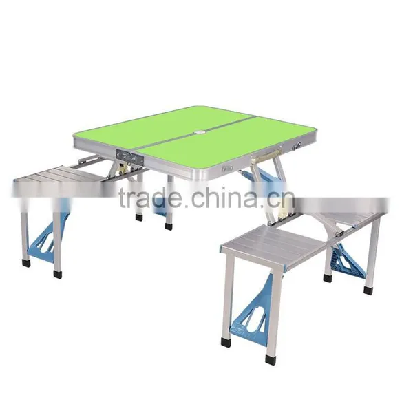 Lightweight Metal Folding Table and Chair Outdoor Furniture photo-2