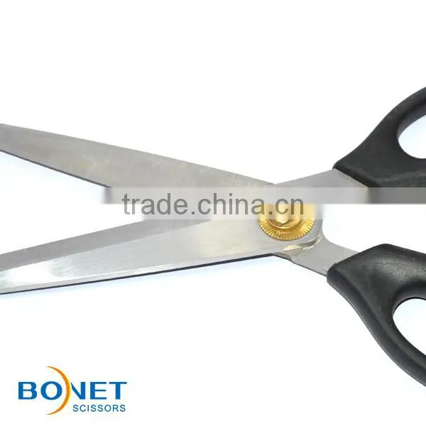 SKI0009 FDA Certificated 9-1/4'' Copper Rivet Kitchen Rubber Soft Tpr Handle Scissors photo-5