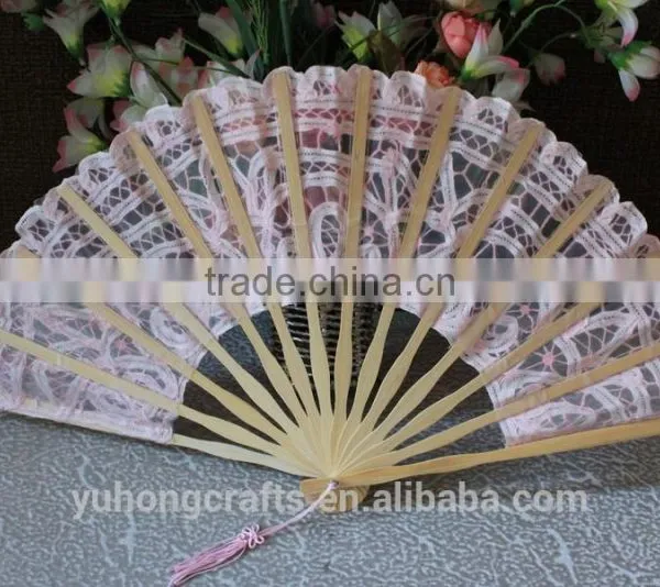 Western Traditional Lace Bride Fan photo-2