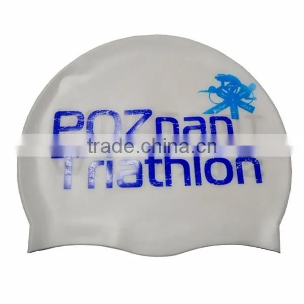 Original Picture and Design Silicone Funny Swim Cap For Adult photo-6