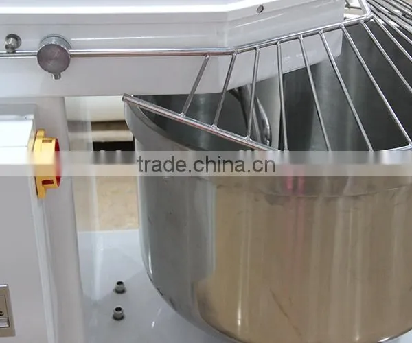 Restaurant Equipment Kitchen Stainless Steel 100kg Bakery Spiral Dough Mixer photo-3