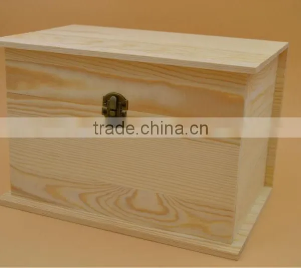 Wooden Box With Lid|antique Imitation photo-4
