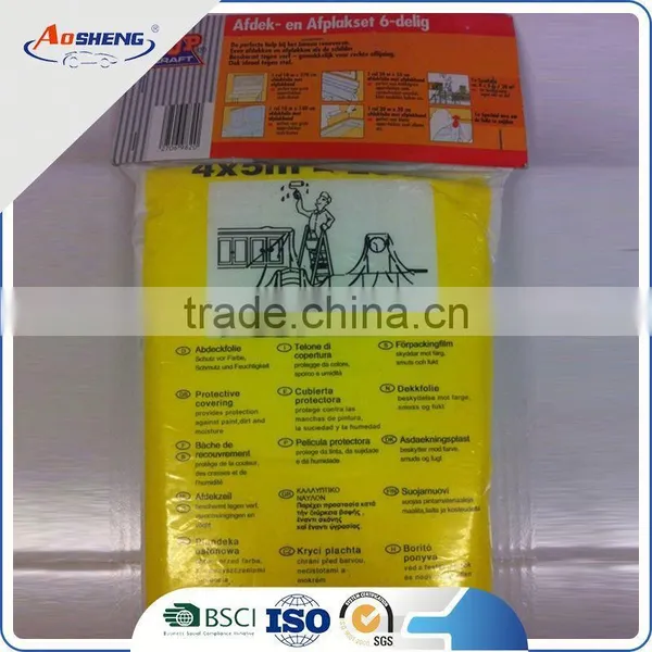 Painter's Disposable Absorbent Drop Cloth 4m*12.5m photo-2