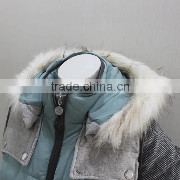 Hot Sale Coat Woman Fashion Down Feather Coat / Padded Long Down JACKET photo-2