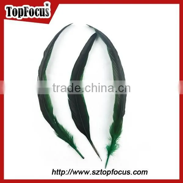 Lower Prices Artificial Dyed Rooster Coque Tail Wholesale Feathers Types photo-3